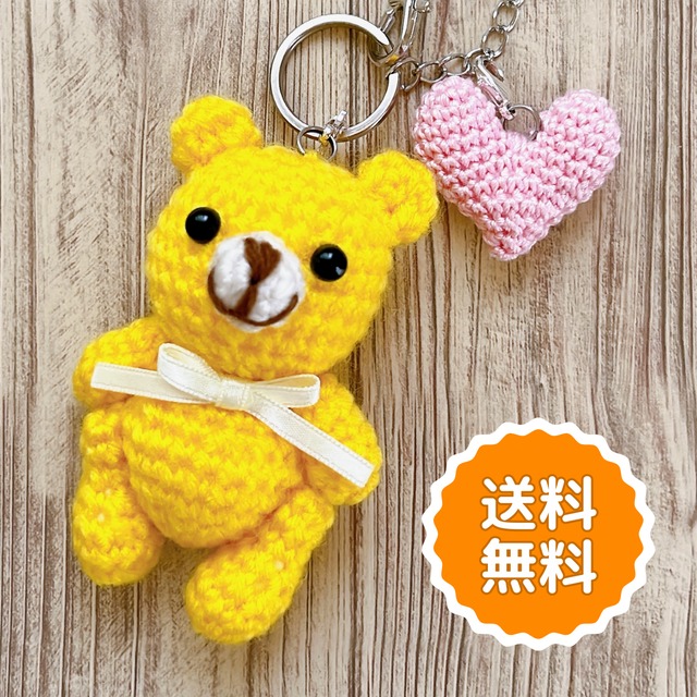 A5】バッグチャーム おしゃれ かわいい くま キーホルダー