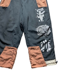 vintage 1990’s switching design easy cropped pants