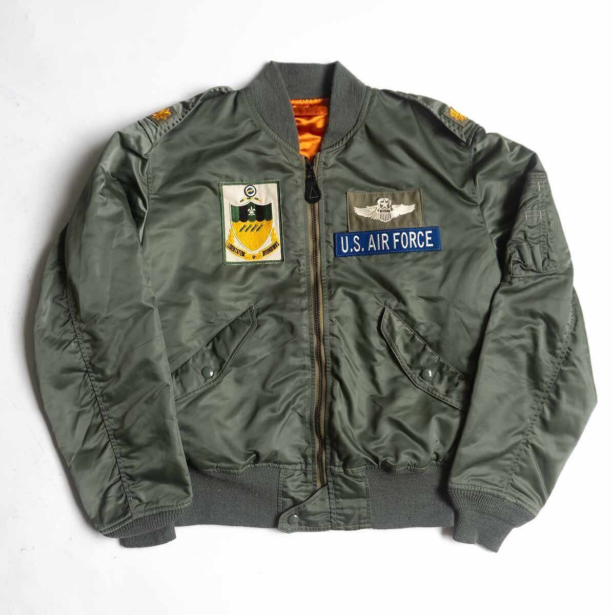 Mmmm様用 U.S. AIR FORCE フライトジャケット MA-1 カーキ 人気新品AIRFORCE 裏ボア フライトジャケットMA-1 ミリタリー系 刺繍