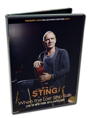 NEW STING WHEN THE LAST SHIP SAILS    1DVDR  Free Shipping