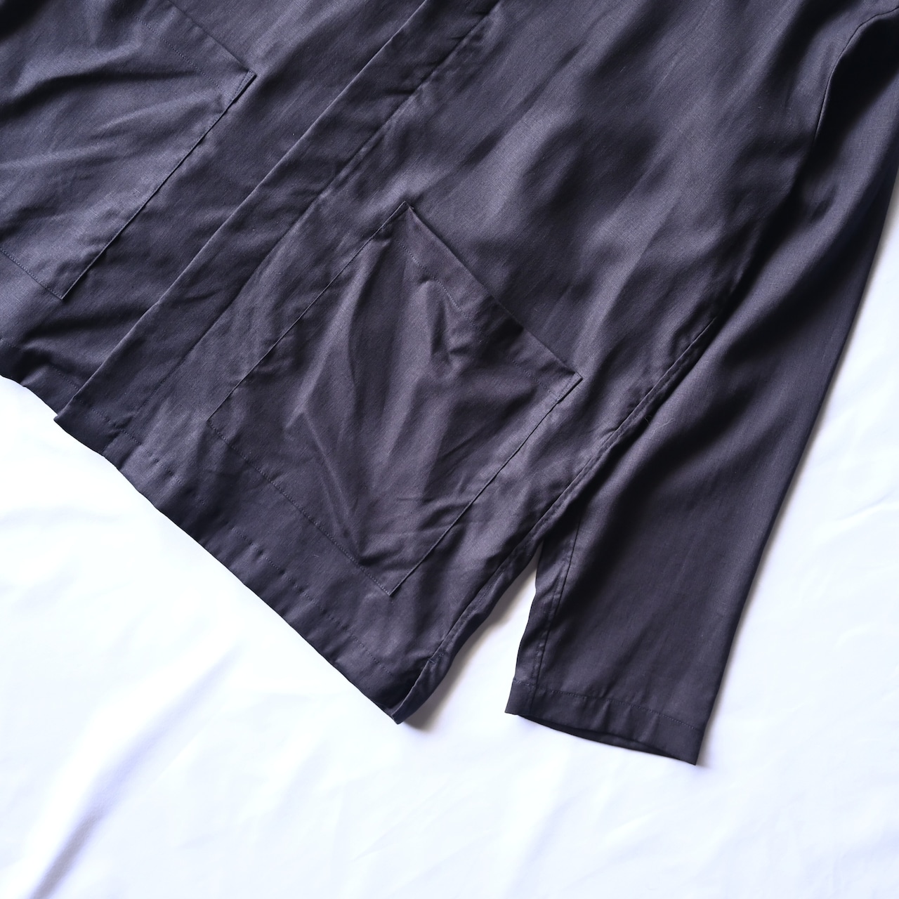 INTERIM / HYPER BIG RAYON LINEN SHIRTS JACKET
