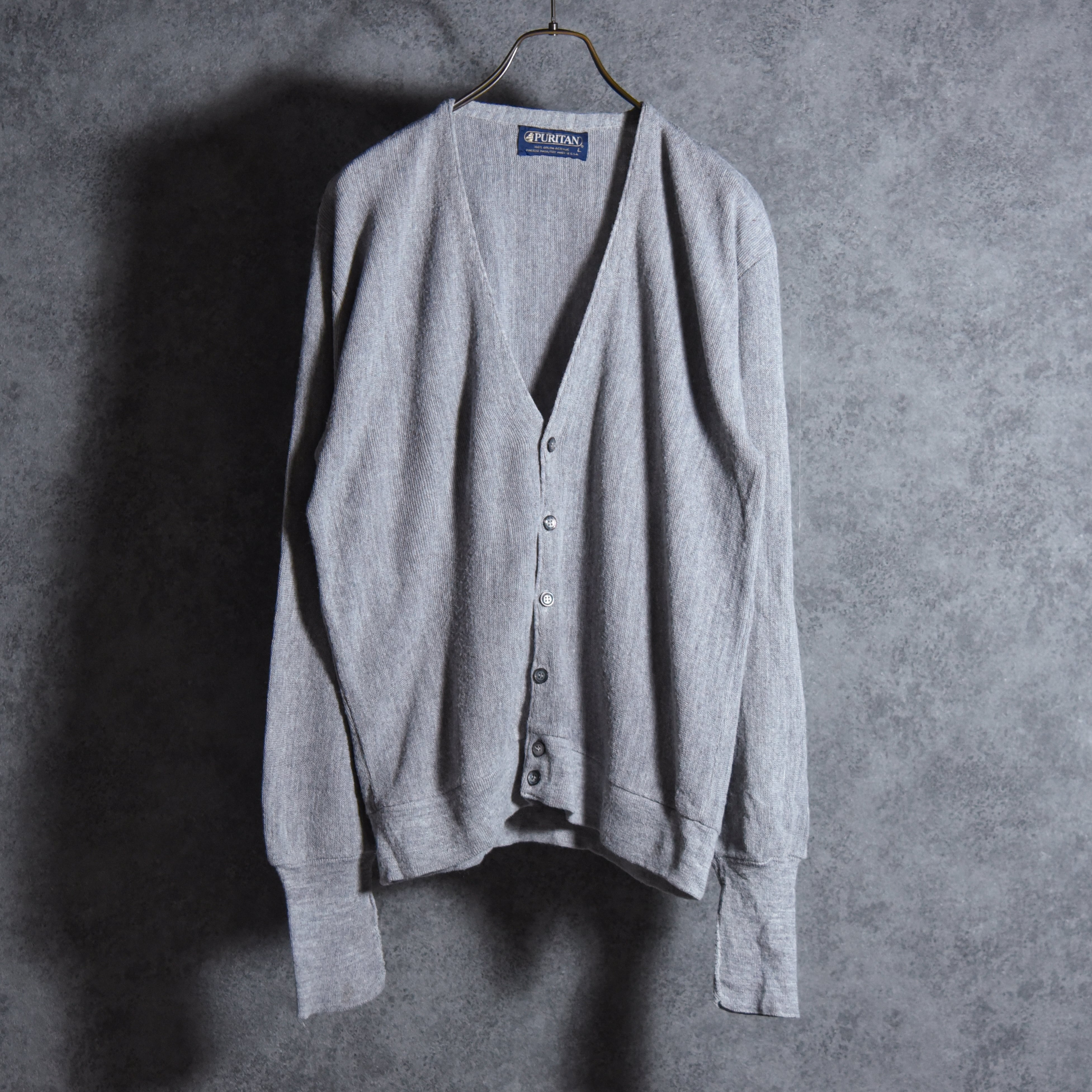 70-80s PURITAN Vintage Cardigan Made in USA ピューリタン