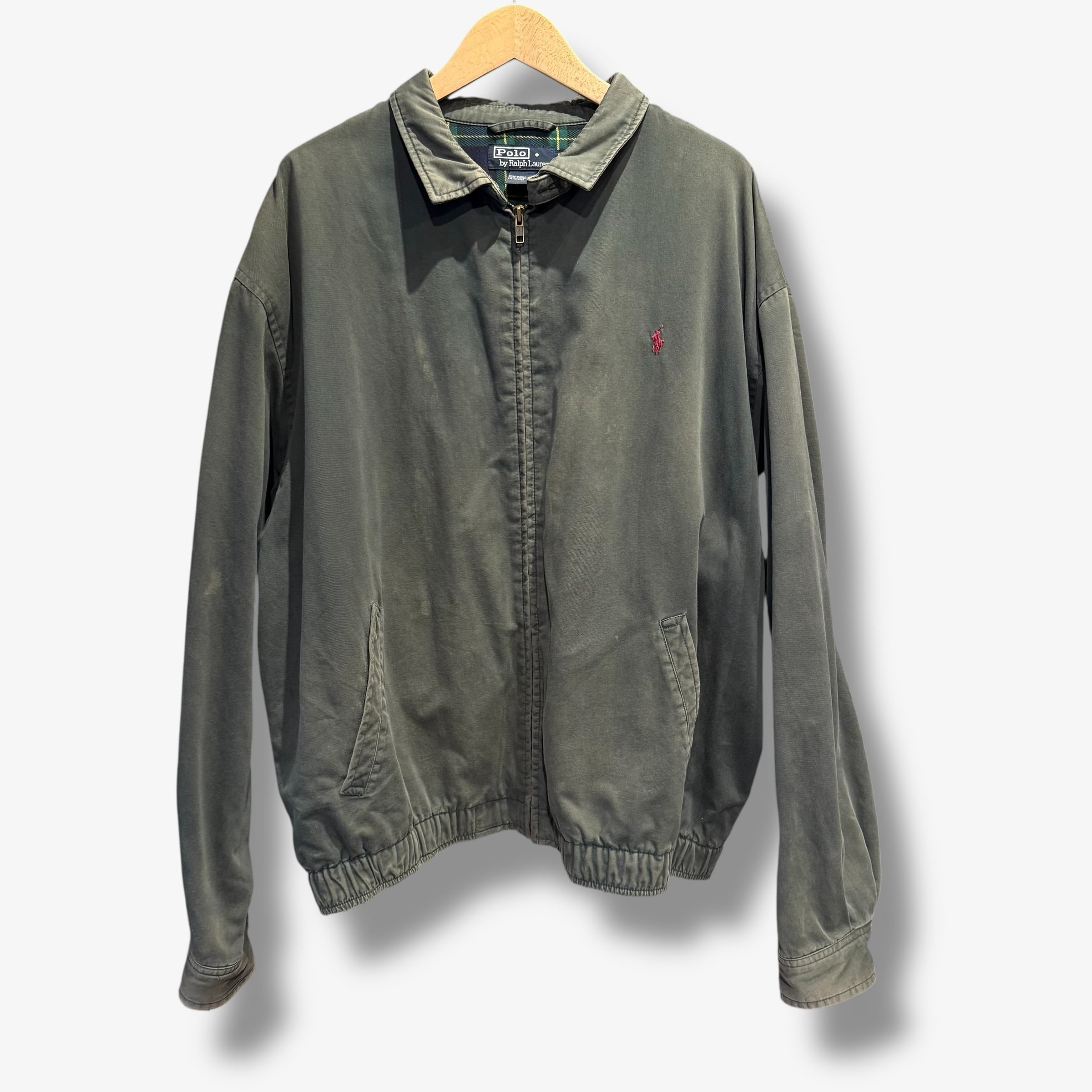 Polo Ralph Lauren スイングトップ ジャケット オリーブ メンズ Polo by Ralph Lauren オリーブ スウィングトップ ジャケット
