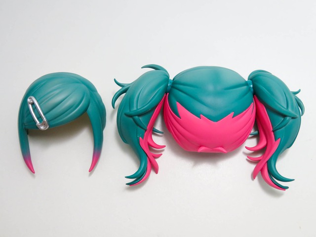 再入荷（A－ランク）【2193】 初音ミク 教室のセカイVer. 髪パーツ ツインテール　ねんどろいど
