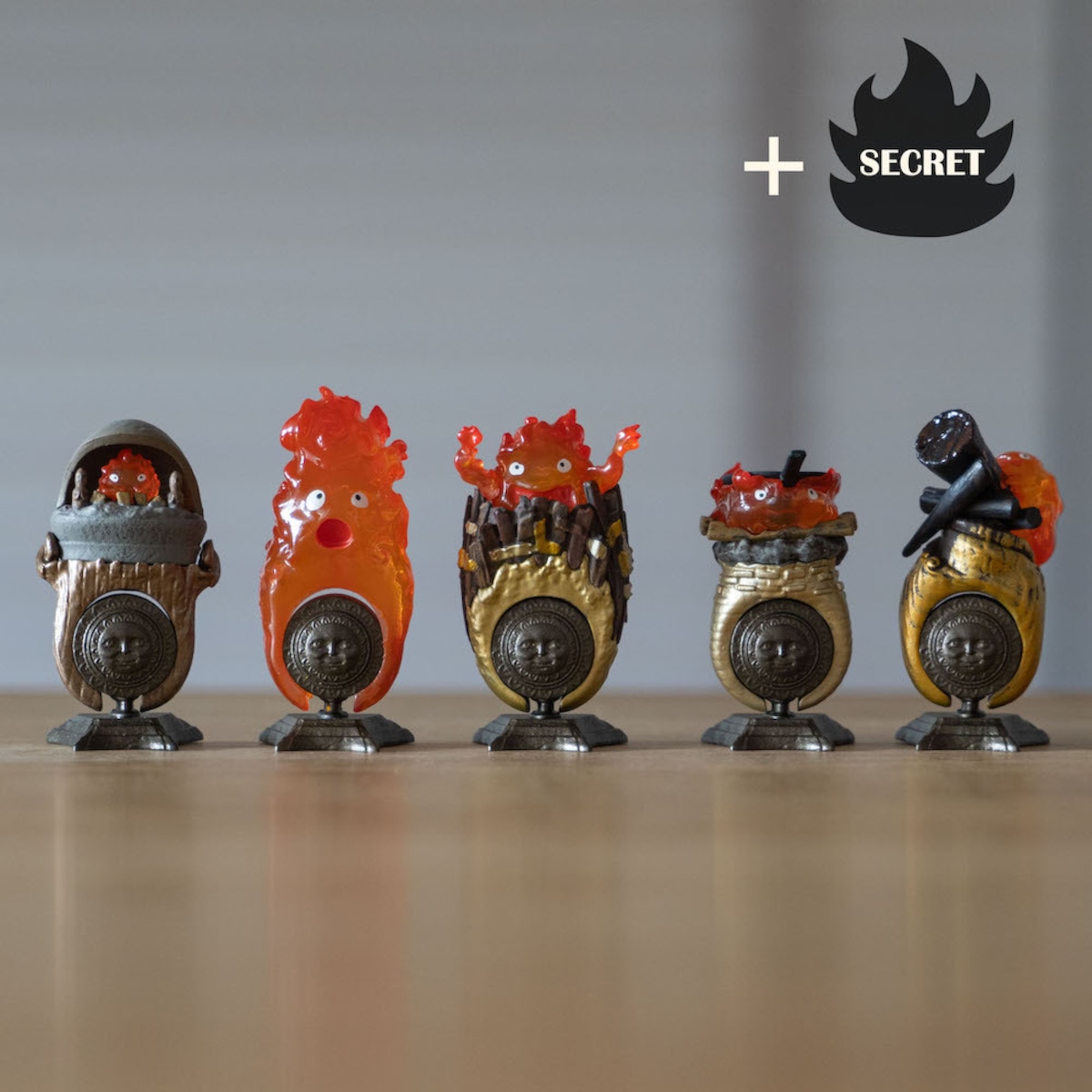 ハウルの動く城 飾れるリング カザリング カルシファーがいっぱい  