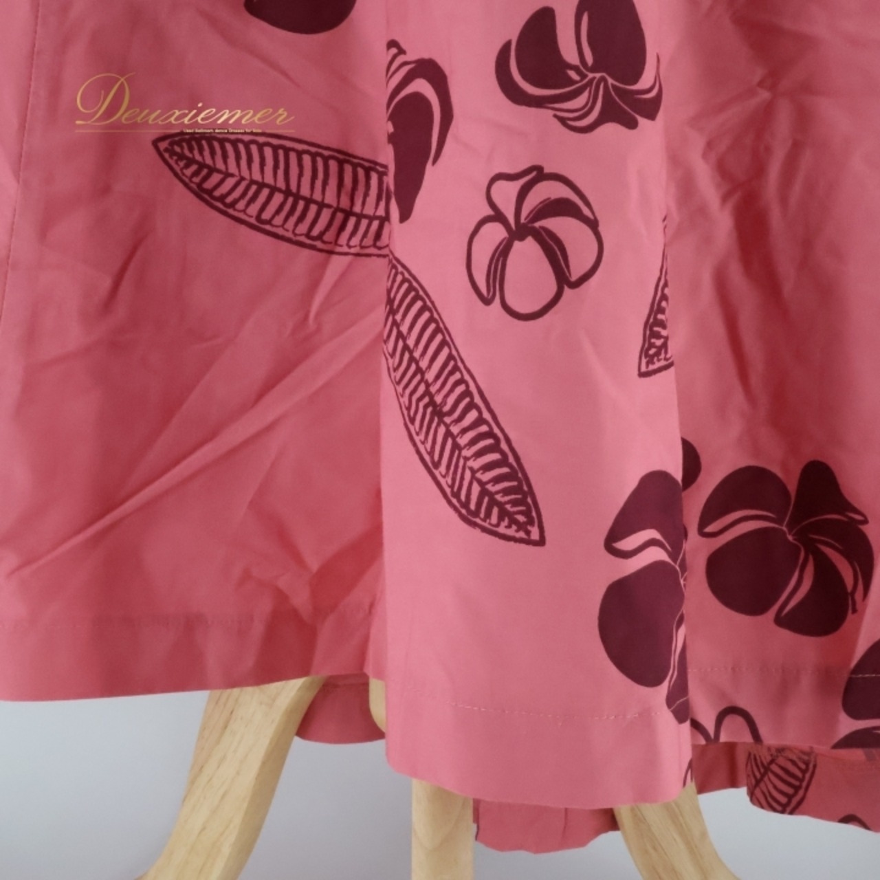 フラダンス 衣装 ワンピース ドレス ファンシードレス ピンク系 FANCY DRESS ベロア アシンメトリー ノースリーブ ワントーン かわいい 上品 高級感 華やか 鮮やか 明るい 紫 ハワイアン アロハ ハワイアンプリント フラ ダンス レッスン 練習