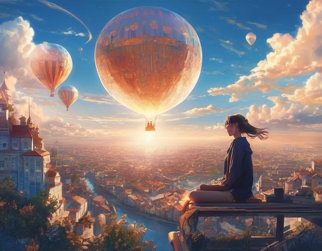 気球に乗せる夢