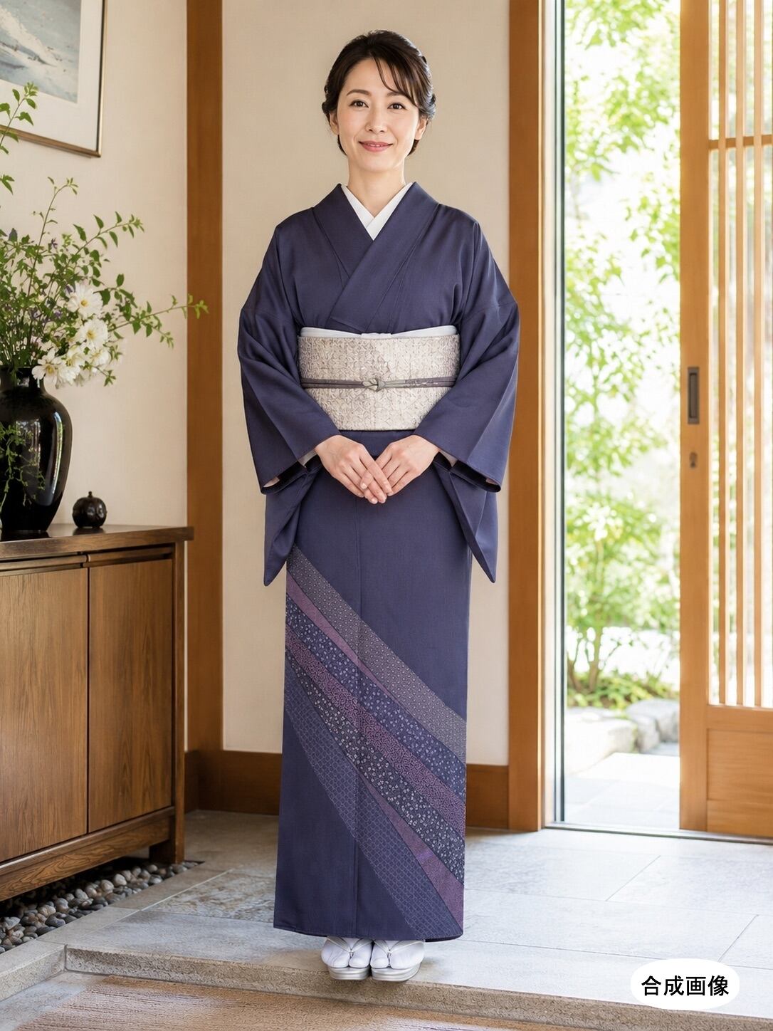 829サーモンピンク可愛い付け下げ　袷単品 829サーモンピンク可愛い付け下げ | PAY ID