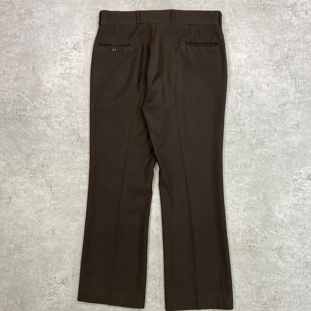 70年代 All Seasons ワイド スラックスパンツ メンズW37相当 古着 70s