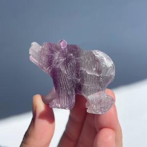 フローライト ベア21◇ Fluorite Bear ◇天然石・鉱物・パワーストーン