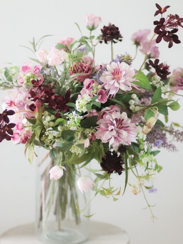 〈完成品販売ブーケ〉natural artificial flower bouquet