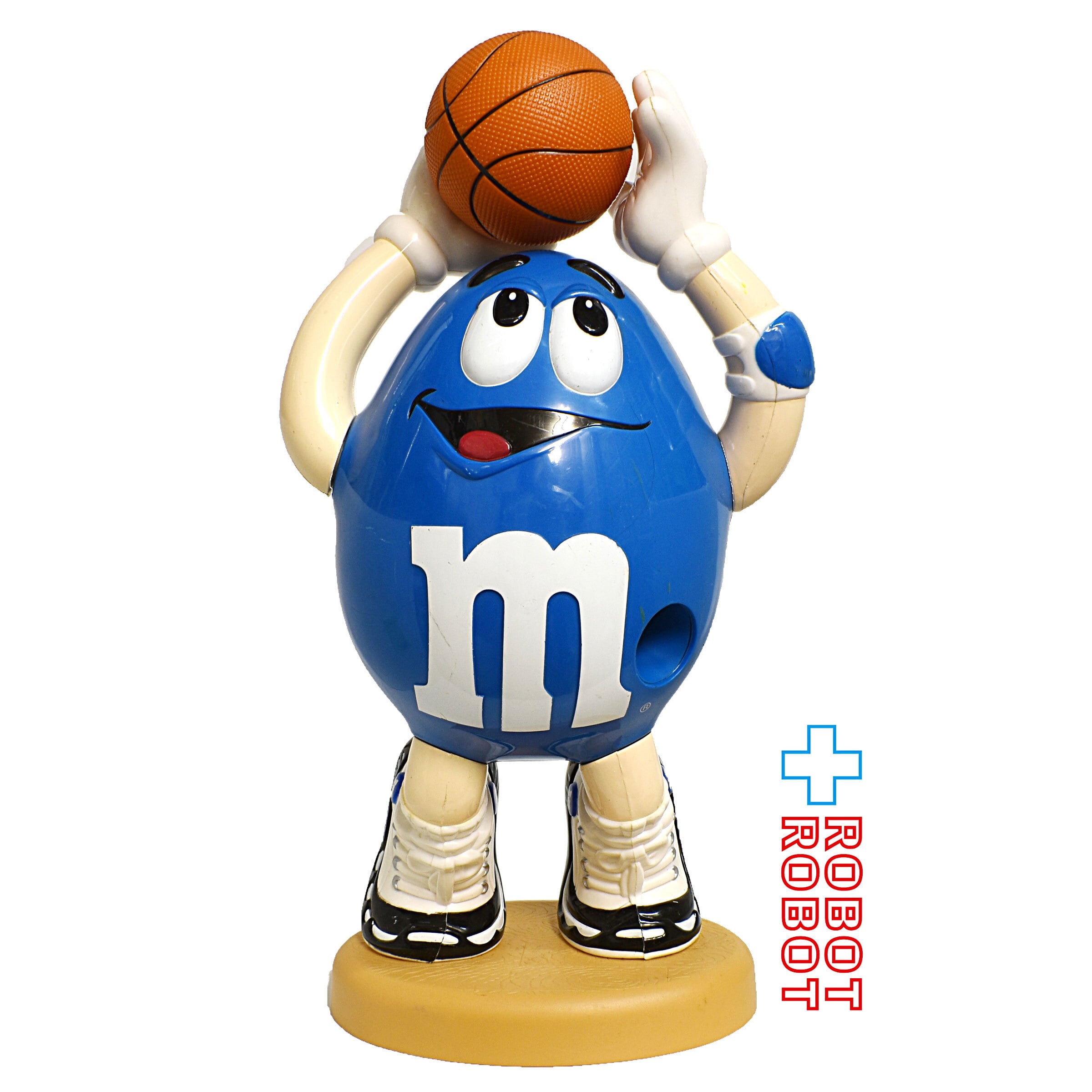 M&M's ディスペンサー ブルー バスケットボール エムアンドエムズ 企業