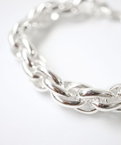 ダブルケーブルチェーンブレスレット#1/ 021097