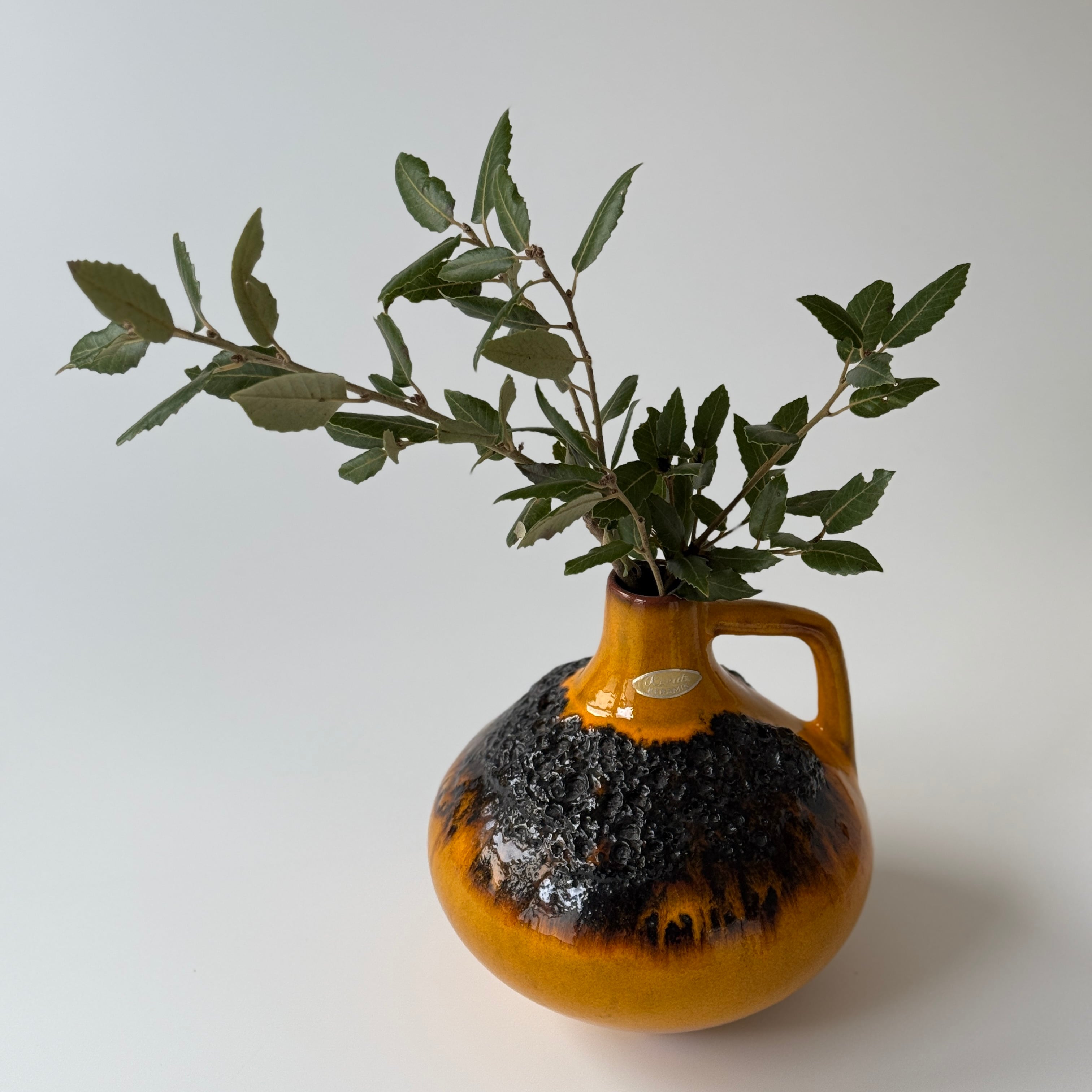 Fat Lava 花瓶 | Kreuz Keramik | PolePoleDecor｜Vintage Vase 専門店
