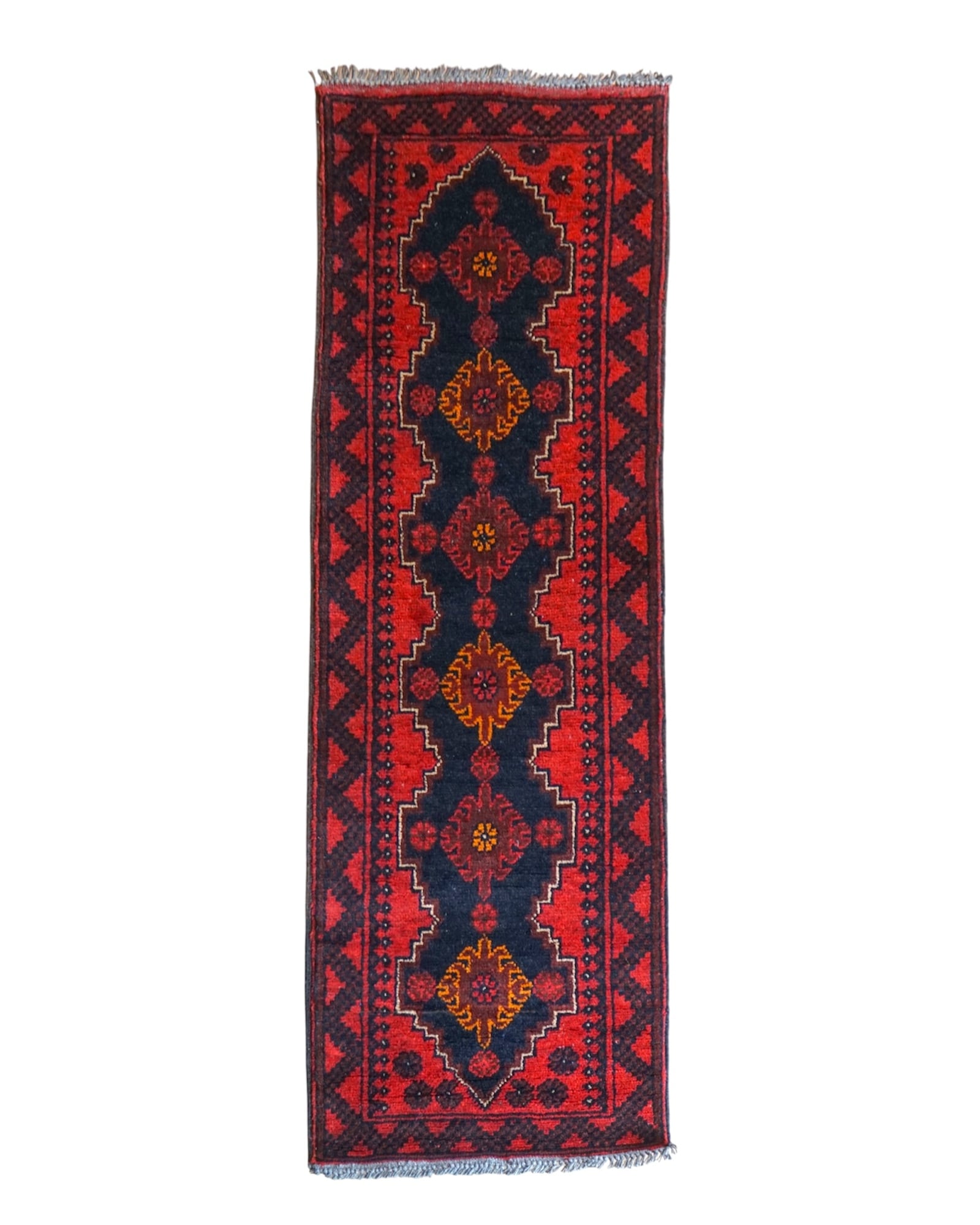 ペルシャギャッベ アマレ族 ギャベ ランナー 116×42cm | Decorworks