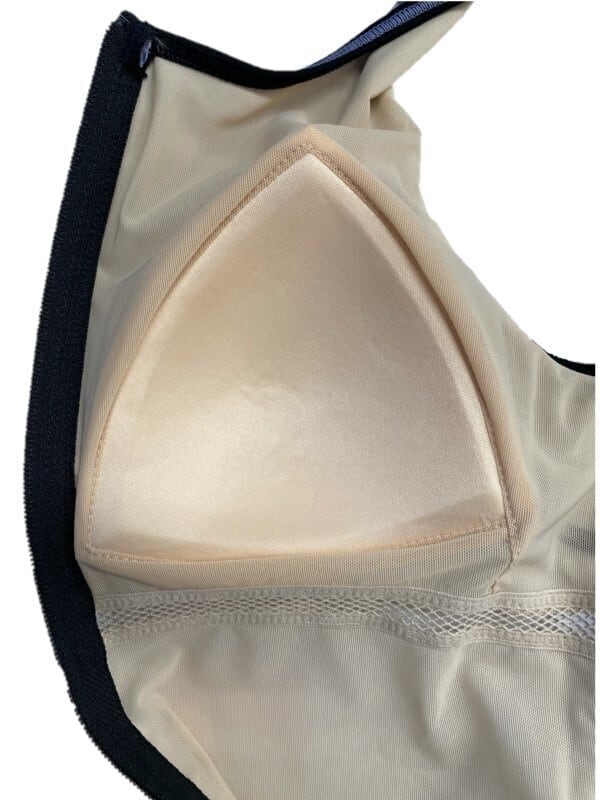 WA-317404npフィットネス水着 ジップ付き 斜めカット