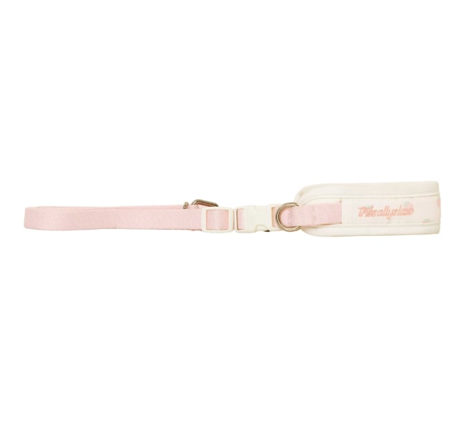 予約【Sallys】Bailey cushioning two ways leash (Strawberry Blush)