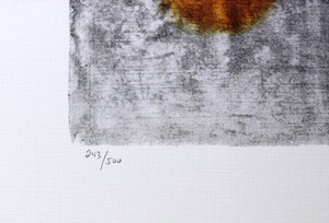 ジョアン・ミロ「トワード・ザ・レフト」作品証明書・展示用フック・限定500部エディション付複製画リトグラフ