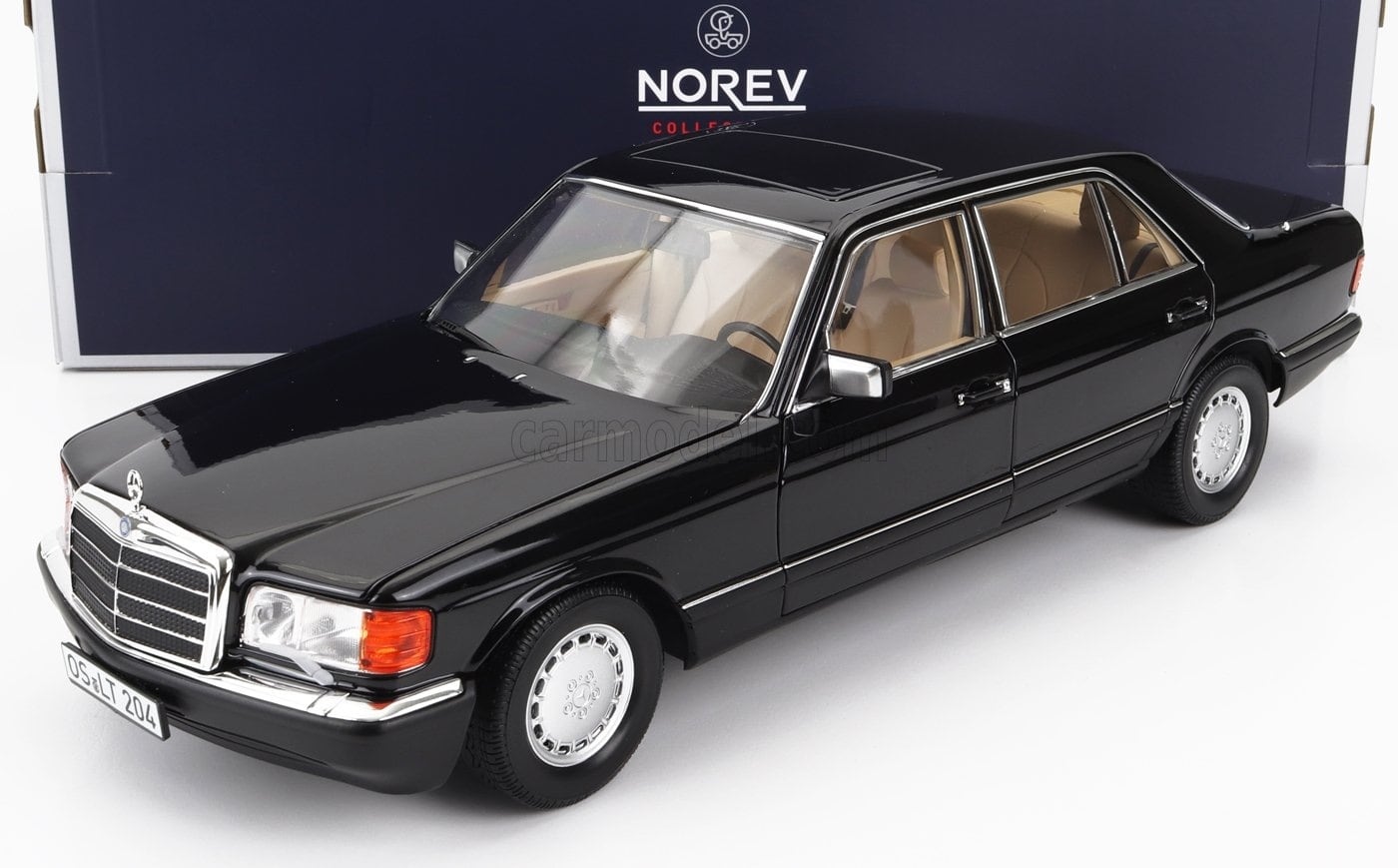 ミニカー 1/18 メルセデス ベンツ Sクラス 560SEL ノレブ NOREV 1/18