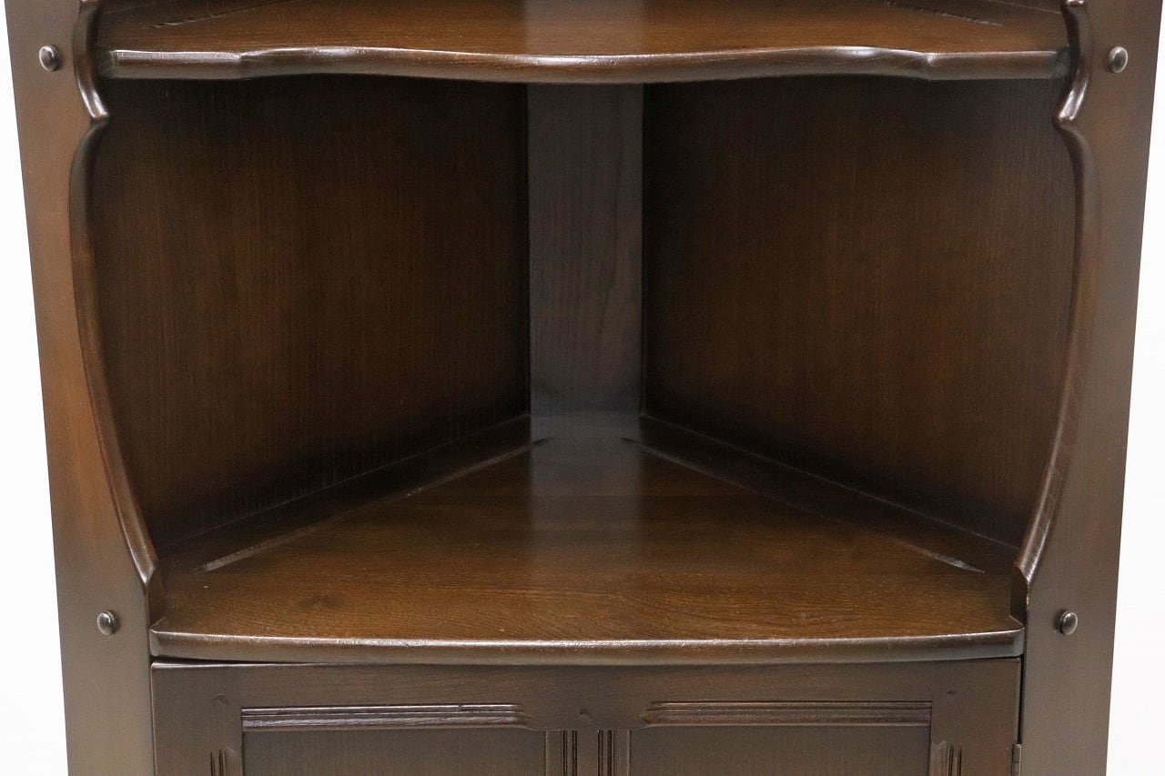 Ercolアーコール★コーナーキャビネット★イギリスヴィンテージ★木製家具★ Ercolアーコール☆コーナーキャビネット☆イギリスヴィンテージ☆木製