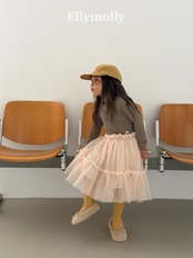韓国子供服 / 26Autumn / ELLY MOLLY / ソラシャシャスカート / 秋服 *5~15*