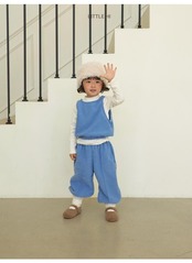 〖取寄〗韓国子供服 / 26winter / Little Hi / キッチュポップピンタックジョガーパンツ / キッズ *XS~XL*