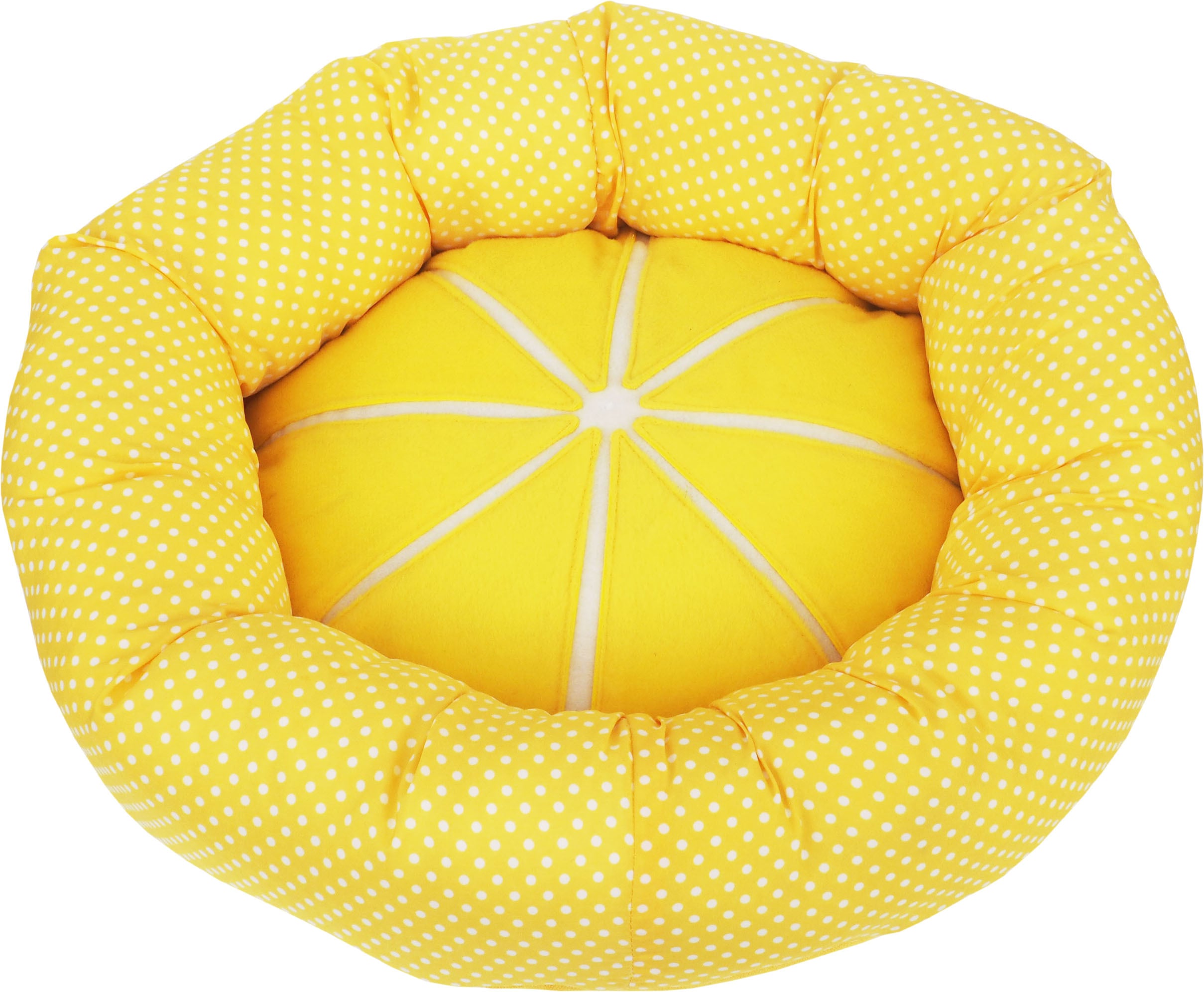 【ドッグベッド】まんまるフルーツベッド　いちご/レモン