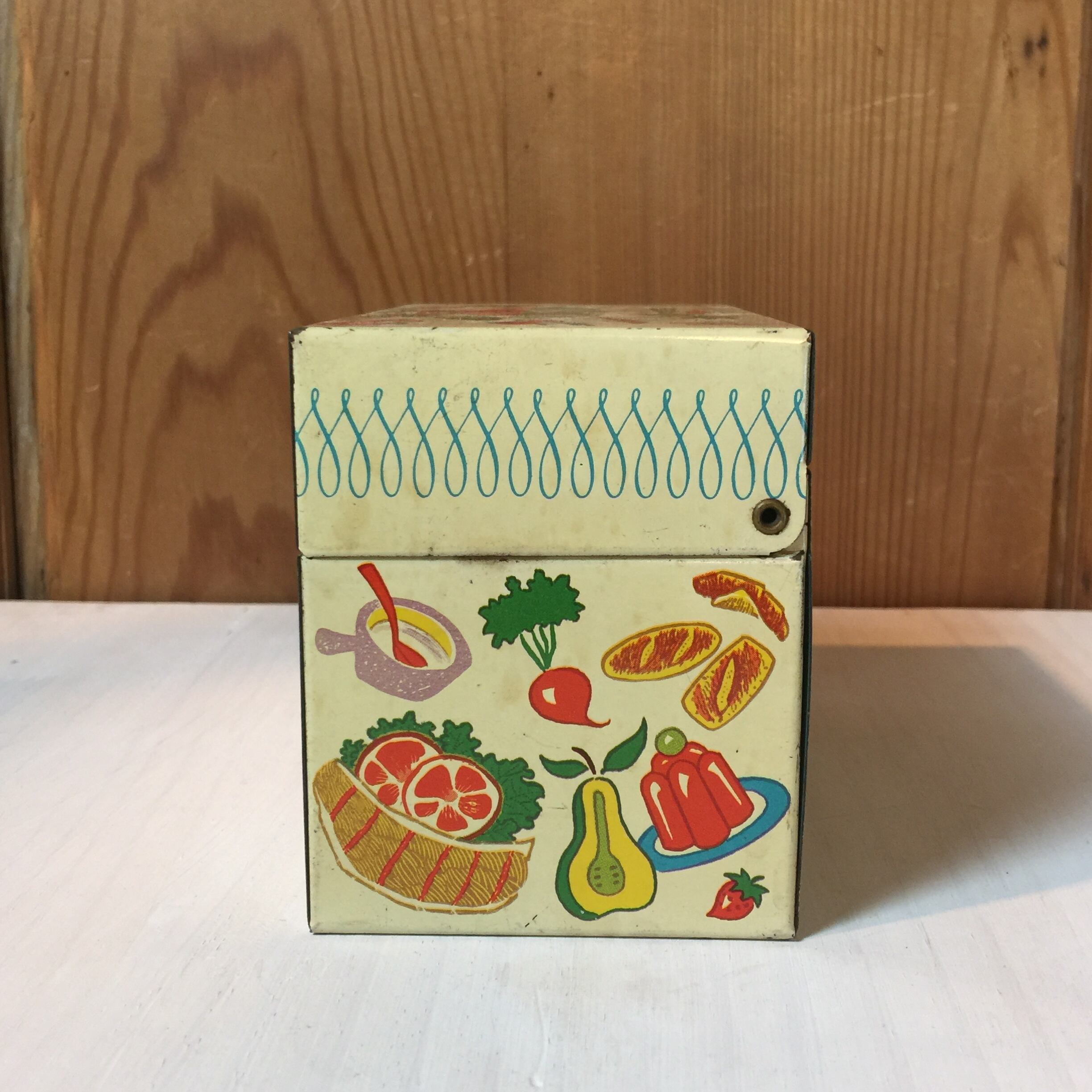 Recipes BOX OHIO ART社製 ビンテージ レシピボックス | ansorbet