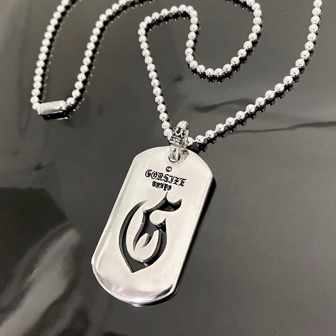 GODSIZE® I.D. TAG #2 PENDANT / ゴッドサイズ® I.D.タグ#2ペンダント