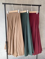 【SALE】Shaka-Shaka Flare Skirt_2colorsのみ