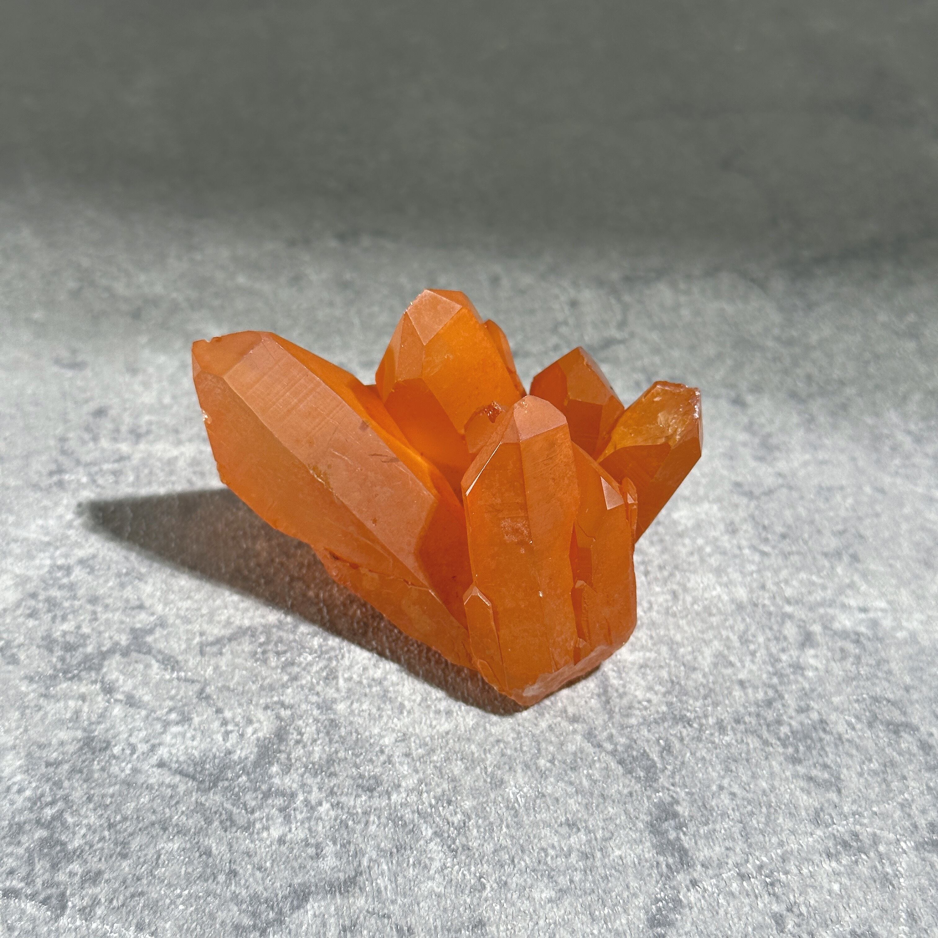 タンジェリンクォーツ クラスター46◇ Tangerine Quartz ◇ 天然石