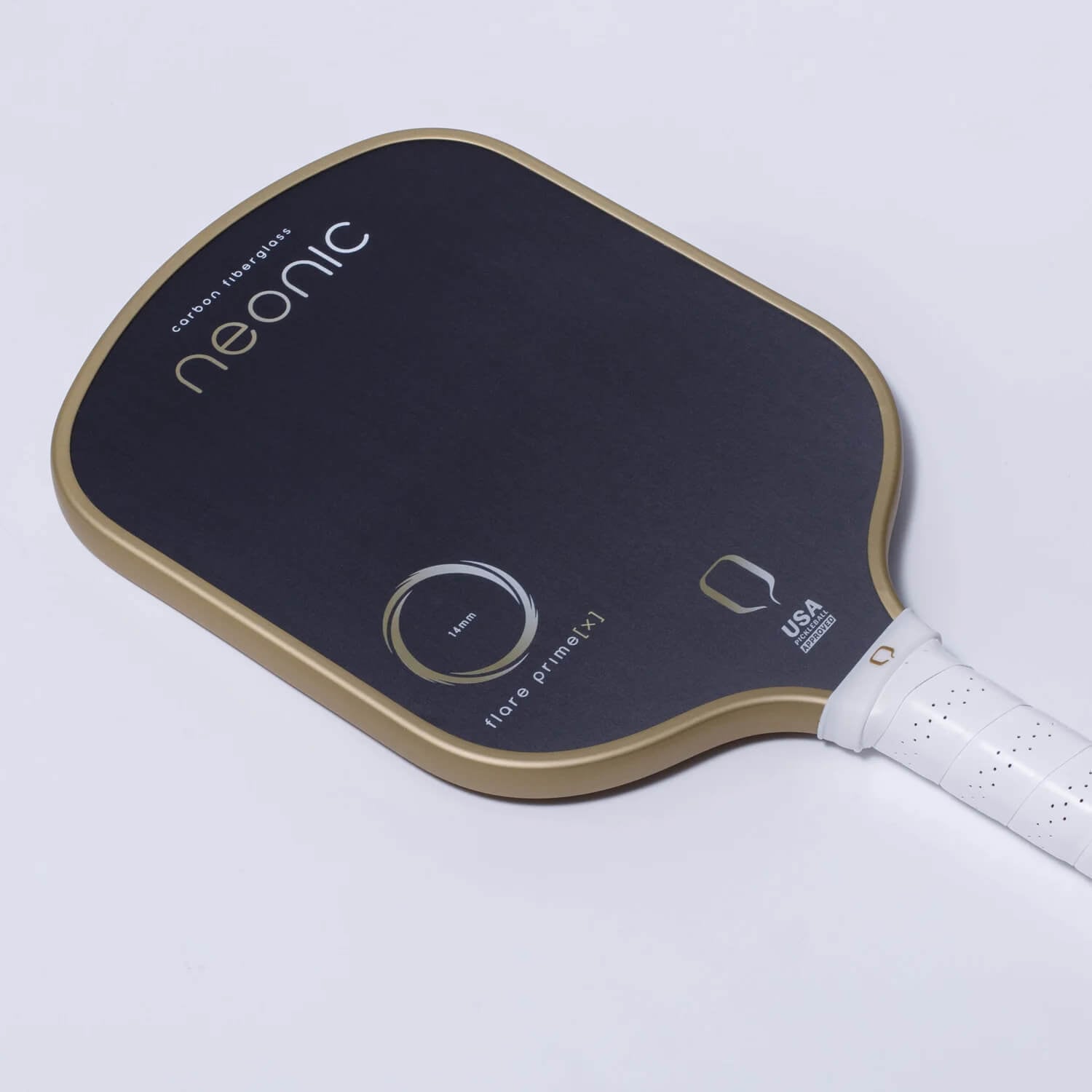 neonic FLARE PRIME X matte gold ピックルボールパドル | SANNO