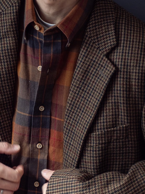 "Patrick james" used Viyella plaid B.D. shirt
