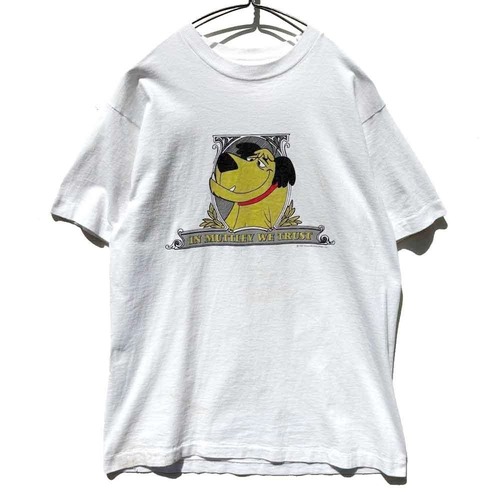 【Hanna-Barbera - Made In USA】Vintage Wacky Races Muttley T-Shirt【1990s-】Vintage Print T-Shirts