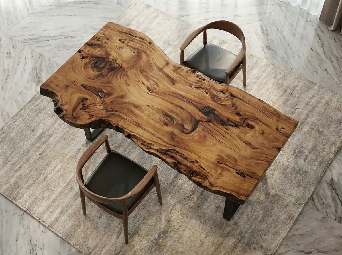 Premium】屋久杉（ヤクスギ）_1940×740-830-840×70_青山店_テーブル天