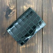 クロコダイル コンパクトウォレット ダークキプロス