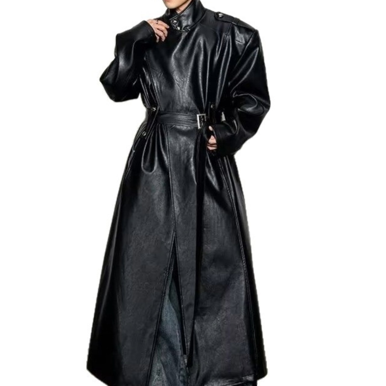 Belted Long Coat　TB2623・画像5