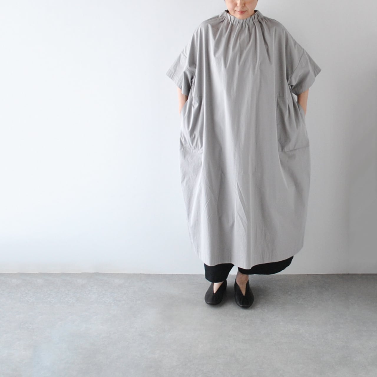 Atelier d'antan Krall ｺｯﾄﾝﾄﾞﾚｽ (ｸﾞﾚｰ) | NORTHWEST SELECT