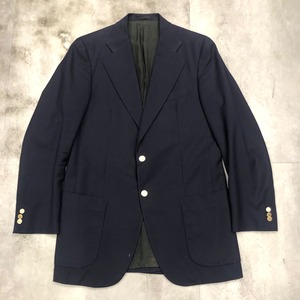 BURBERRYSNAVY BLAZER MADE IN ENGLAND
