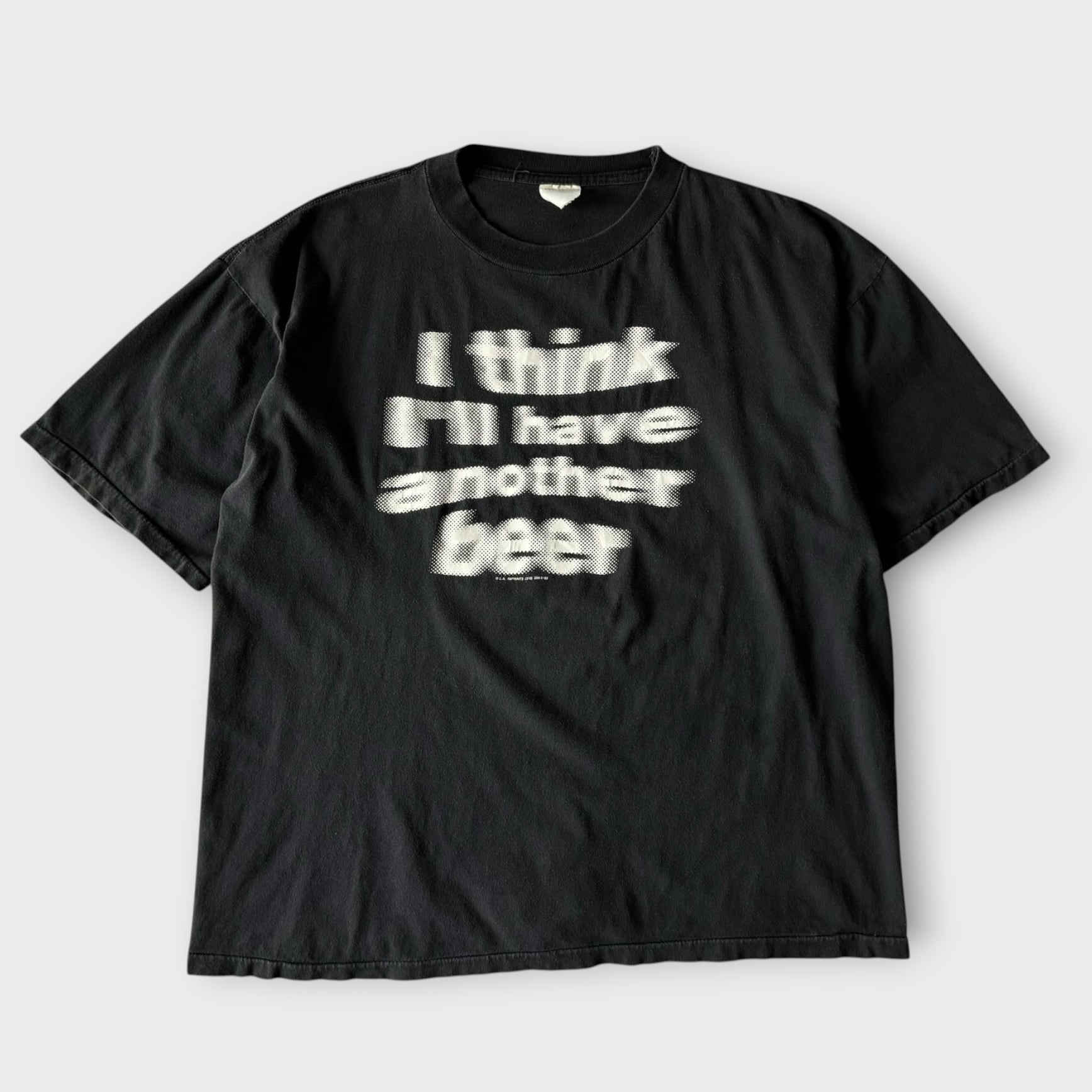 90's have another beer Tシャツ モーションロゴ ビール 1990's 