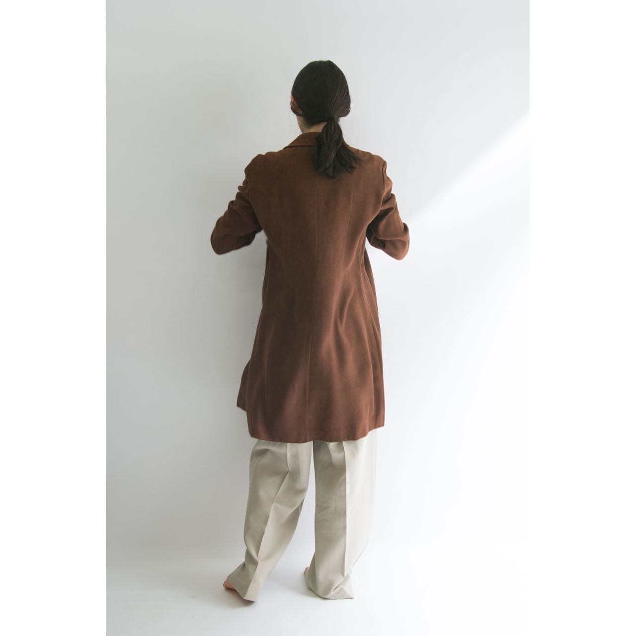 【SPORT MAX】 Made in Italy Long shirt (MAX MARA ロングシャツ マックスマーラ イタリア製  ) 1b