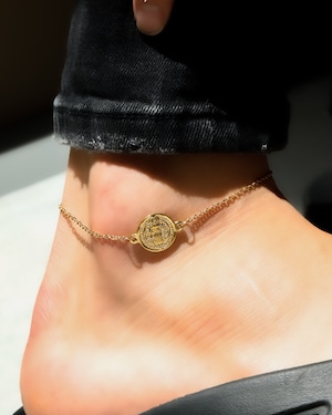 Coin anklet