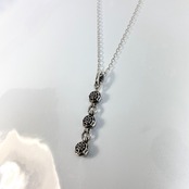 SPIDER WEB BALL:S NECKLACE Y/ スパイダーウェブボールYネックレス