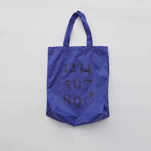 〈 eLfin Folk 〉Nylon eco bag(elf-555A03) “バッグ” blue