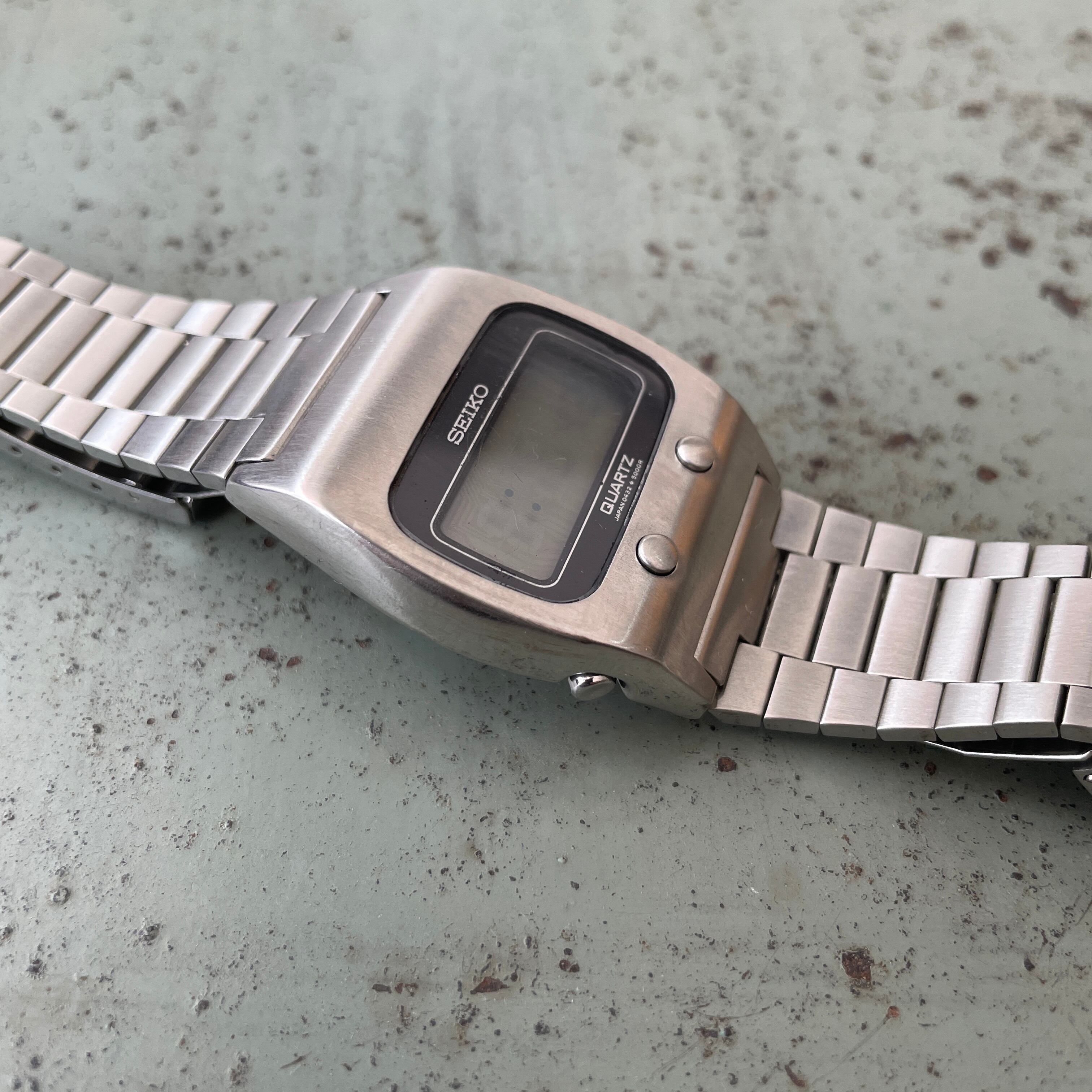 SEIKO セイコー 腕時計 デジタル 0432-5001 レア - estheticareclinic