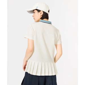 バックプリーツカノコポロシャツ[レディース]LT6SHS41L ルコックスポルティフ 吸汗速乾 UVカット【2026春夏新作】