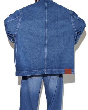 STUDIO NICHOLSON "REGI" JACKET IN BEACH FADE