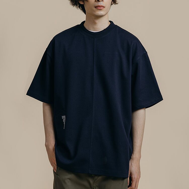 ★HEAVYWEIGHT DOUBLE COLLAR POCKET T-SHIRT　　　A0540