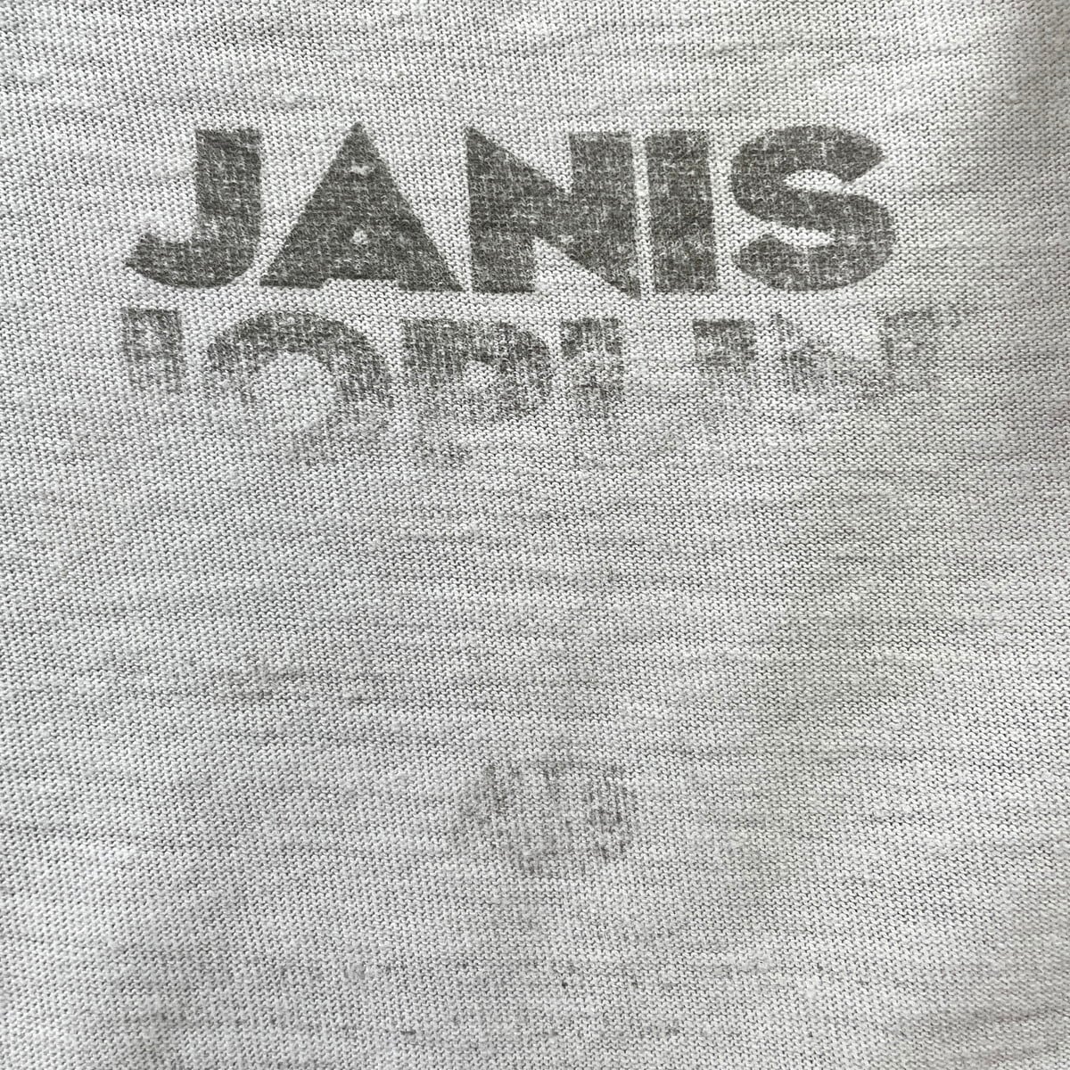 JANIS JOPLIN ジャニス ジョプリン バンドTシャツ メンズM 古着 バンT