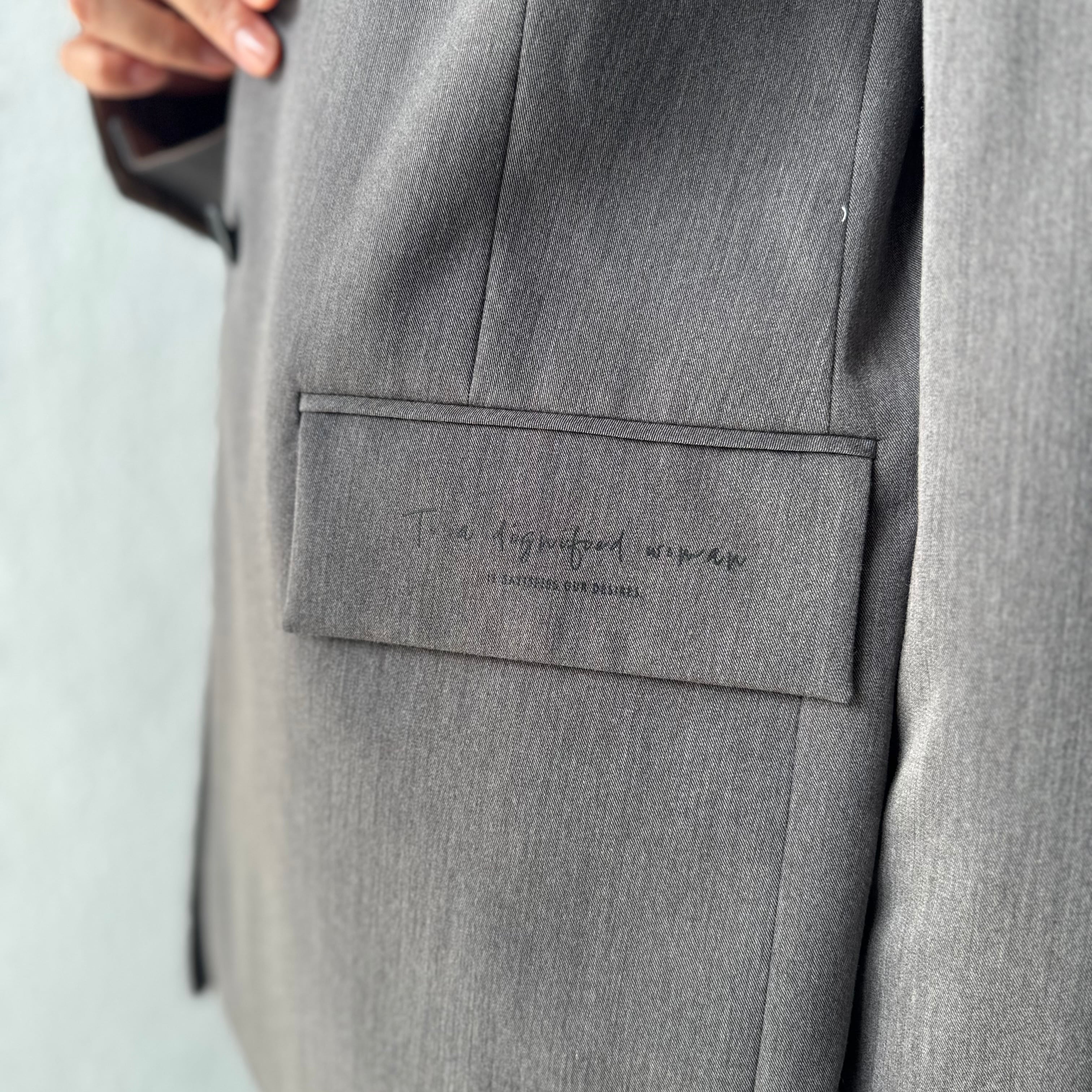 【PASSIONE】ノーカラージャケット 536413